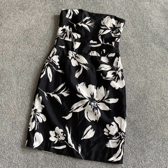 ❤️ White House Black Market Strapless Party Dress US 4 - G204 - Picture 6 of 10